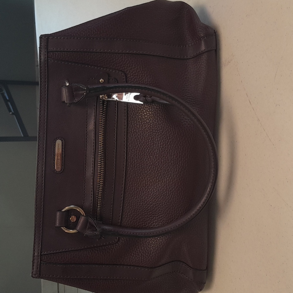 DANA BUCHMAN PURPLE BAG WITH CROSS BODY STRAP Excellent condition